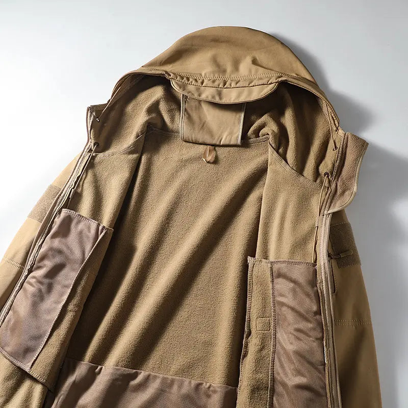Autumn and Winter Outdoor Jackets: Rock Climbing, Hiking, Camping, Fishing, Mountain Climbing, Traveling Thick-insulated Jackets
