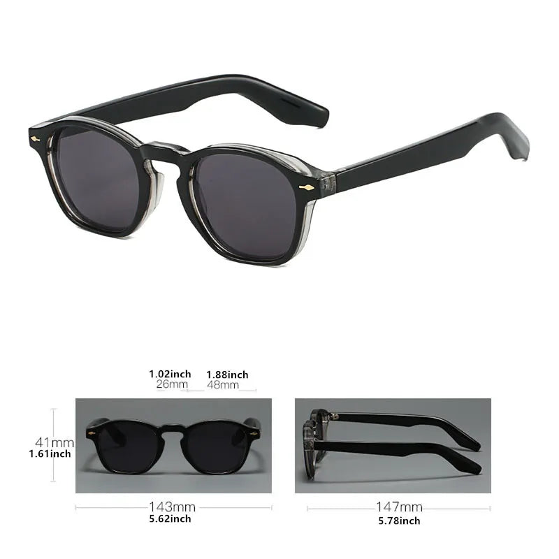 2025New Sun Reading Glasses Man Woman  Retro Blocking Blue Light Unisex Gradient Readers  UV400 Sunnies Outdoor Multifunctional