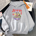 Hoodie Digital Circus Jax Ramen Fashionable and Fun Women Caine Pomni Hoodie Men Cute Rabbit Noodle Printed Hoodie