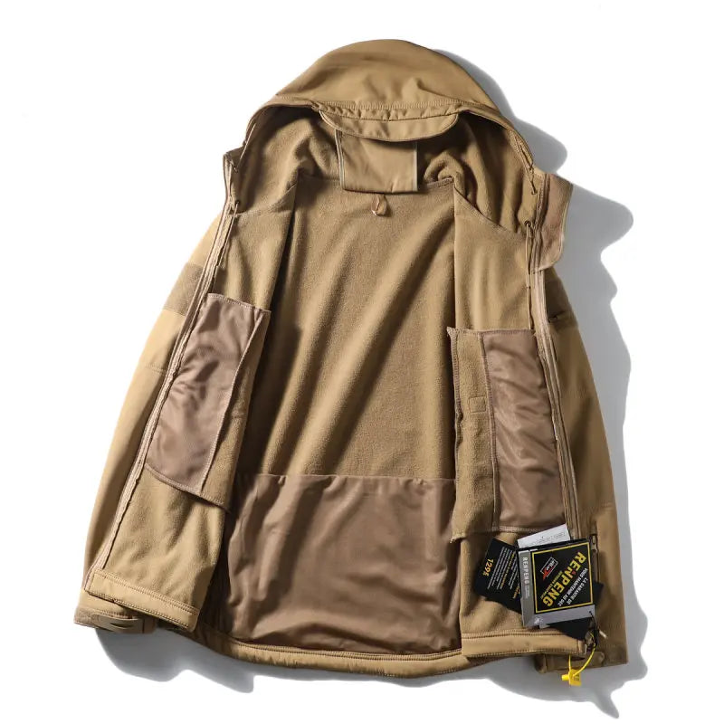 Autumn and Winter Outdoor Jackets: Rock Climbing, Hiking, Camping, Fishing, Mountain Climbing, Traveling Thick-insulated Jackets