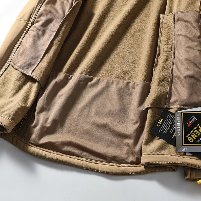 Autumn and Winter Outdoor Jackets: Rock Climbing, Hiking, Camping, Fishing, Mountain Climbing, Traveling Thick-insulated Jackets