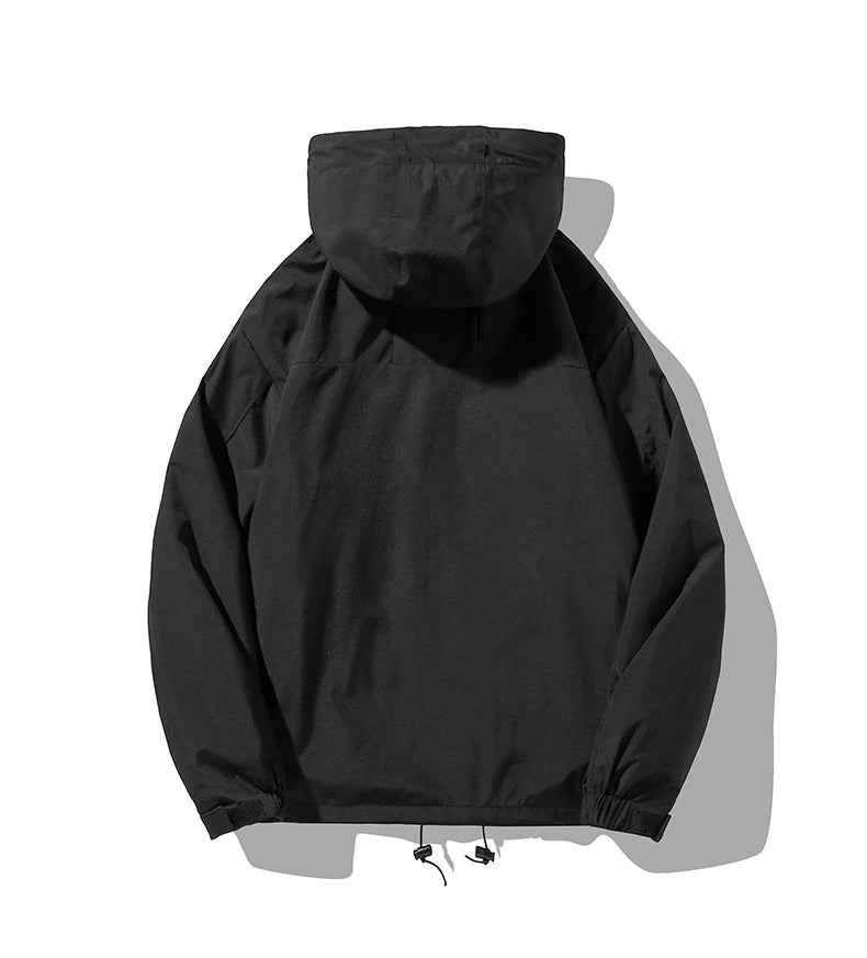 New Three-in-one Outdoor Jackets Simple Fashion Suitable Men Women Wear Waterproof Breathable Fabric Camping Skiing Warm Jacket