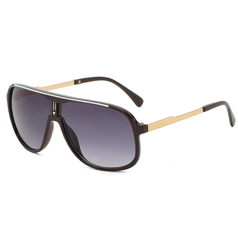 1Pc Neutral Classic Luxury Sun Glasses, UV400 Protection Fashion Shades for Men Women, Casual Outdoor Stylish Eyewear