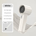HOMEFISH Handheld High-Speed Fan with 100 Speed Settings, Digital Display, USB Charging, and Compact O
