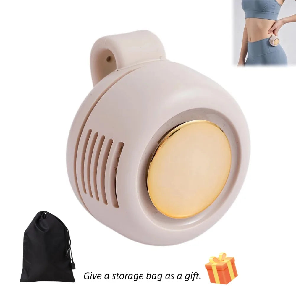 Mini Portable Clip Fan Handheld Waist Hanging Leafless Fan Small Whirlwind Fan For Daily Outdoor Travel