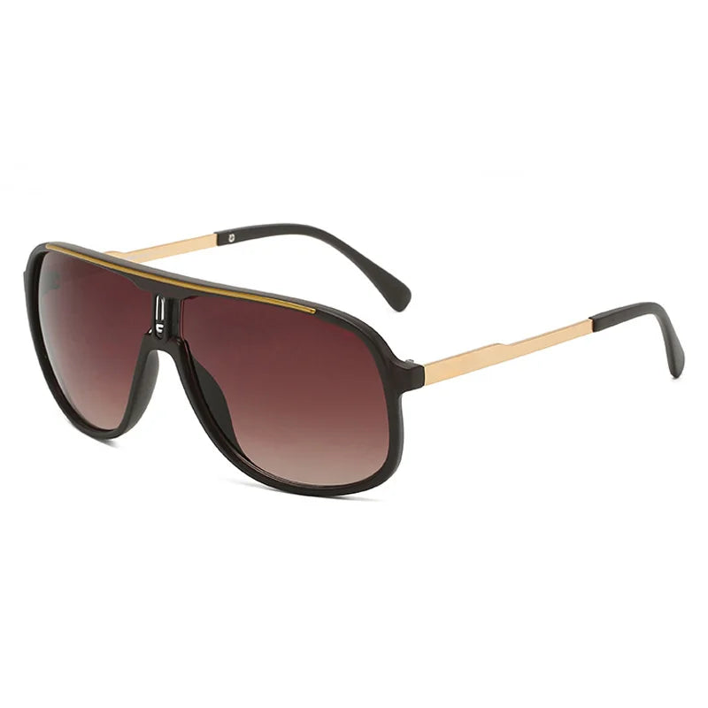 1Pc Neutral Classic Luxury Sun Glasses, UV400 Protection Fashion Shades for Men Women, Casual Outdoor Stylish Eyewear