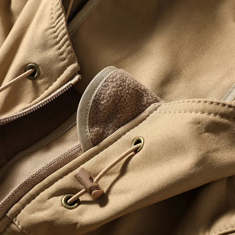 Autumn and Winter Outdoor Jackets: Rock Climbing, Hiking, Camping, Fishing, Mountain Climbing, Traveling Thick-insulated Jackets