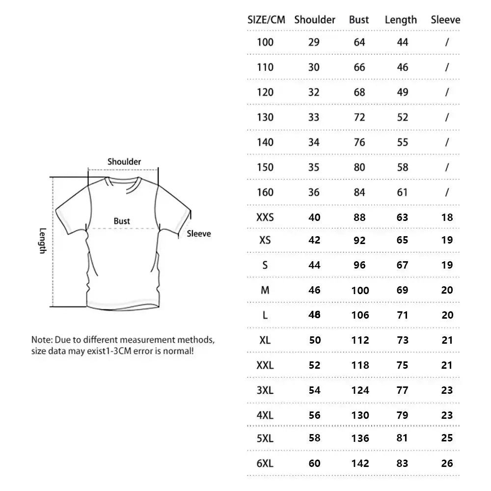 Tshirt Adult COOL Manga Streetwear New Fashion Cool Tees Short Sleeve Outwear O Neck T Shirt Women Men