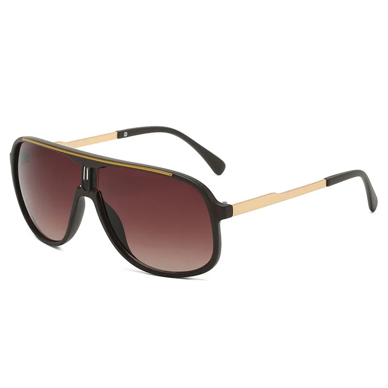 1Pc Neutral Classic Luxury Sun Glasses, UV400 Protection Fashion Shades for Men Women, Casual Outdoor Stylish Eyewear
