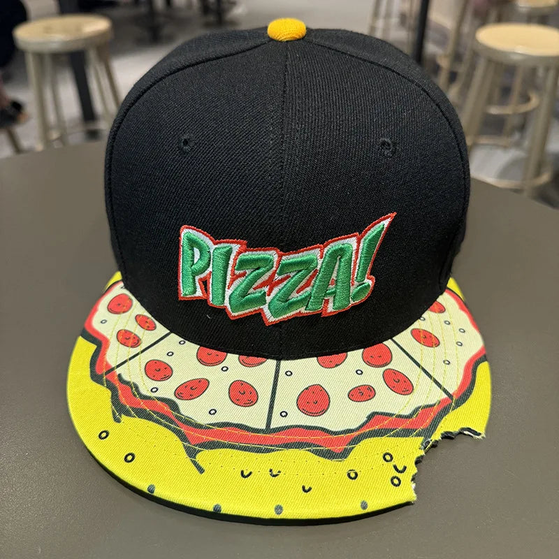 Hip-Hop Hat for Men, Spring and Autumn Big Head Flat Brim  for Women,  Celebrity Baseball Cap, Summer Street Dance Student Hat