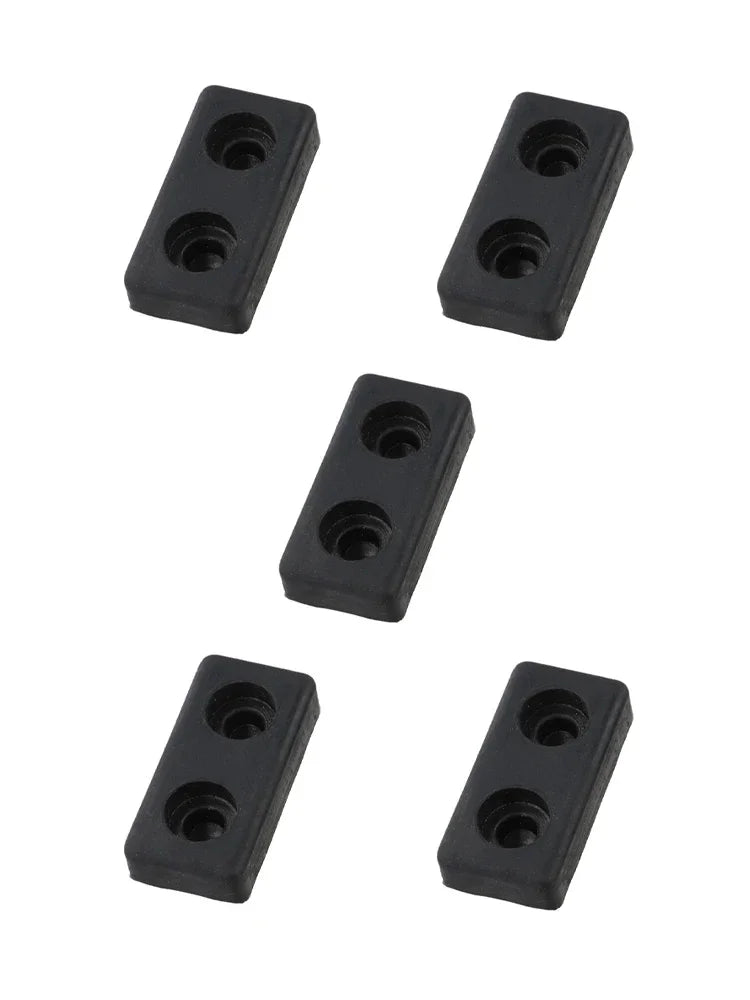 Gym Use Home Use Rubber Pads Bumpers Pads Gym Equipment Rubber Pads Workout Support Long-lasting Use Simple Installation