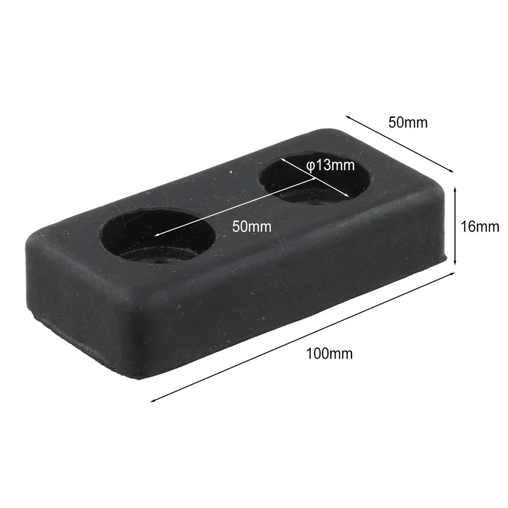 Gym Use Home Use Rubber Pads Bumpers Pads Gym Equipment Rubber Pads Workout Support Long-lasting Use Simple Installation