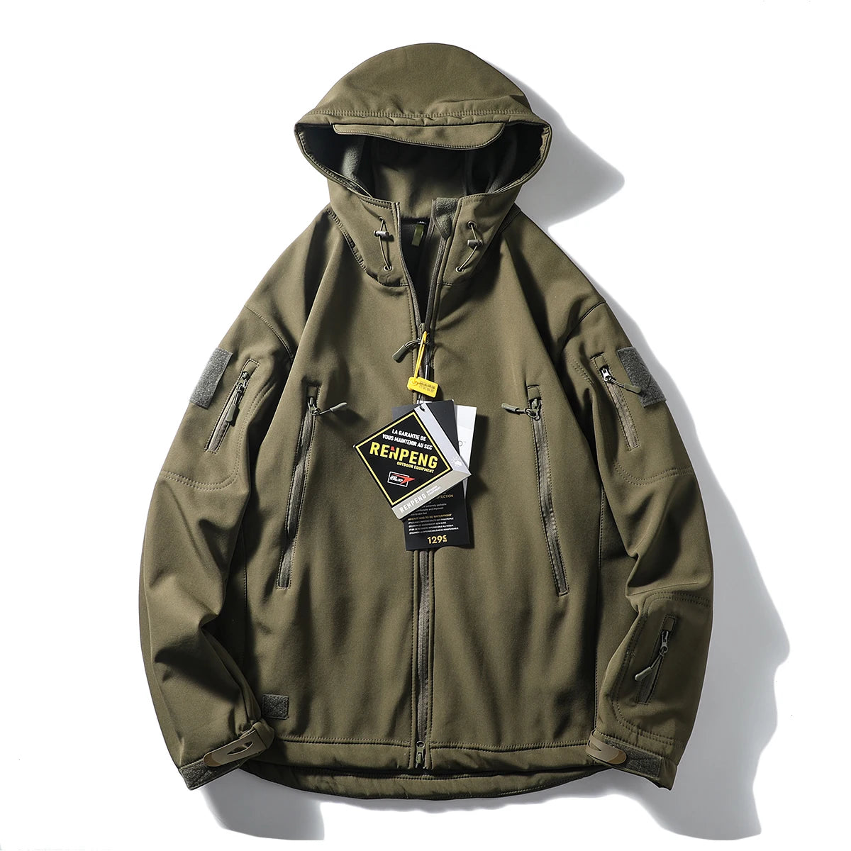 Autumn and Winter Outdoor Jackets: Rock Climbing, Hiking, Camping, Fishing, Mountain Climbing, Traveling Thick-insulated Jackets