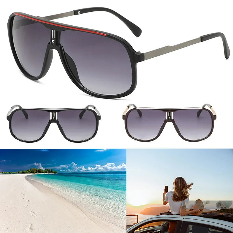 1Pc Neutral Classic Luxury Sun Glasses, UV400 Protection Fashion Shades for Men Women, Casual Outdoor Stylish Eyewear