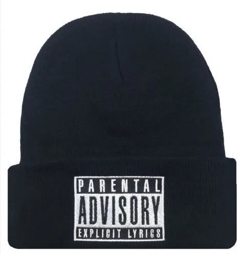 Knitted hats for men and women, knitted street dance hats, woolen hats, fashionable and versatile, trendy styles