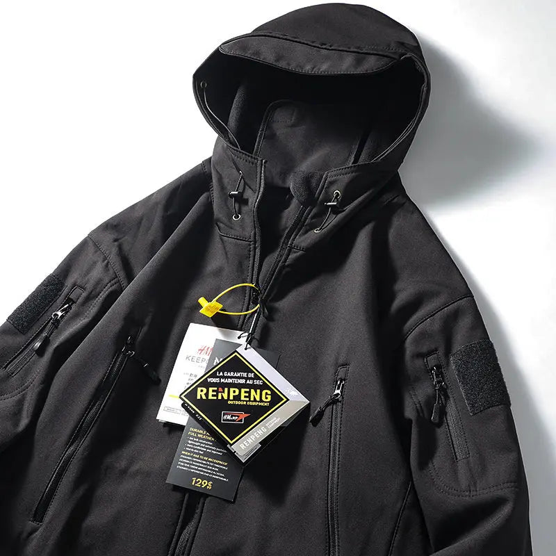 Autumn and Winter Outdoor Jackets: Rock Climbing, Hiking, Camping, Fishing, Mountain Climbing, Traveling Thick-insulated Jackets