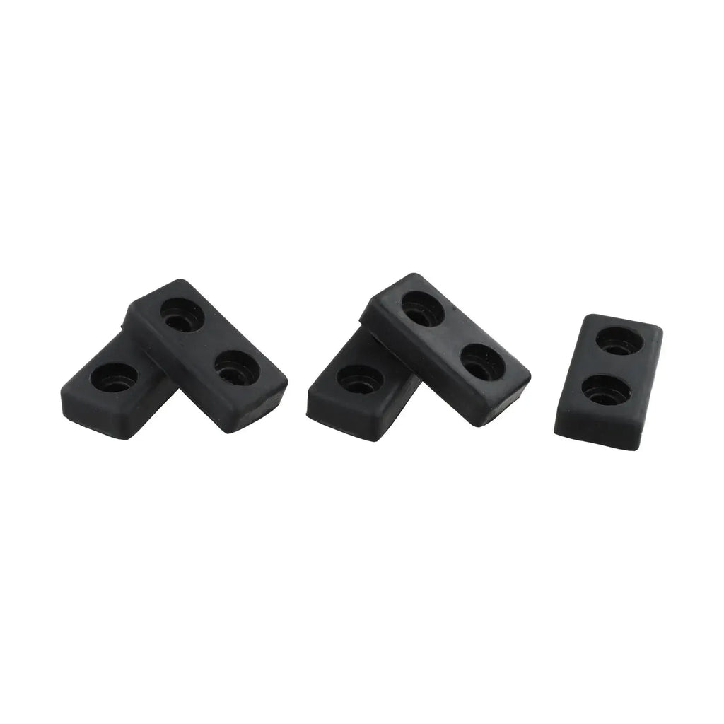 Gym Use Home Use Rubber Pads Bumpers Pads Gym Equipment Rubber Pads Workout Support Long-lasting Use Simple Installation
