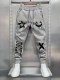 Men'S Trendy Printed Casual Fashion Pants Suitable For Outdoor Dates, Shopping, And Sports