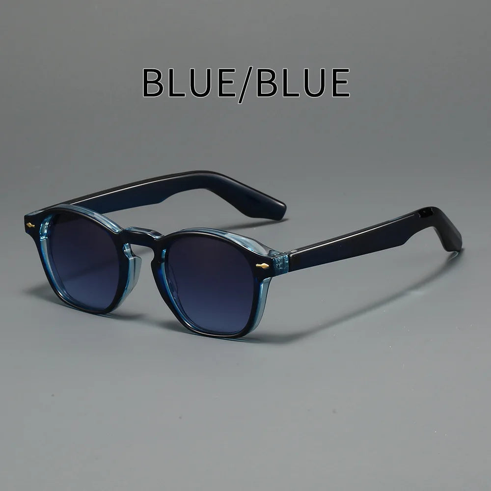2025New Sun Reading Glasses Man Woman  Retro Blocking Blue Light Unisex Gradient Readers  UV400 Sunnies Outdoor Multifunctional