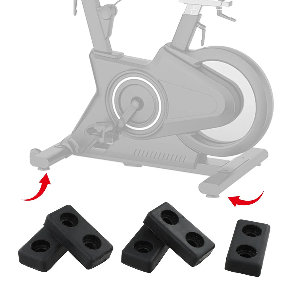 Gym Use Home Use Rubber Pads Bumpers Pads Gym Equipment Rubber Pads Workout Support Long-lasting Use Simple Installation