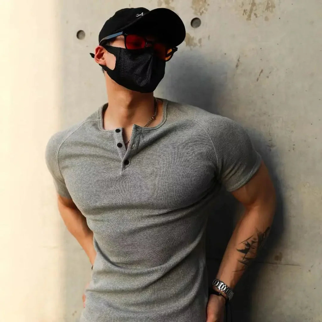 Man Tee Shirts Gym Top Slim Fit Skinny T Shirt For Men Plain White No Logo Muscles Cheap Clothes And Comfortable Y2k New In Xl