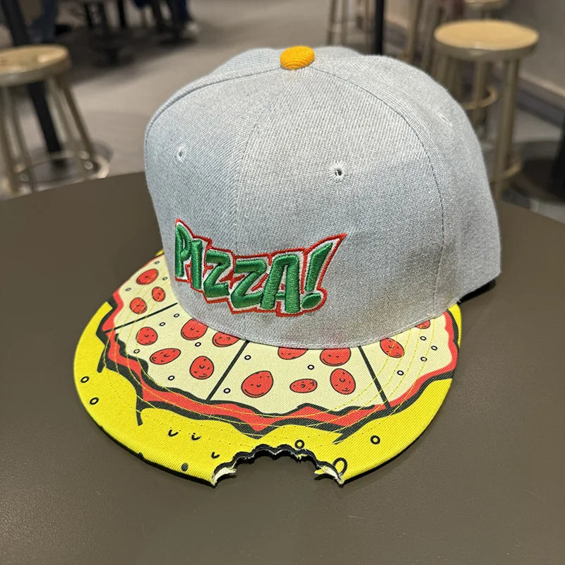 Hip-Hop Hat for Men, Spring and Autumn Big Head Flat Brim  for Women,  Celebrity Baseball Cap, Summer Street Dance Student Hat