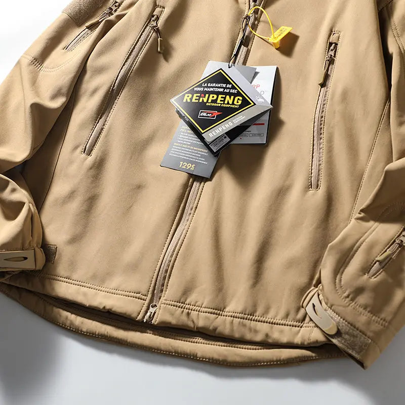 Autumn and Winter Outdoor Jackets: Rock Climbing, Hiking, Camping, Fishing, Mountain Climbing, Traveling Thick-insulated Jackets