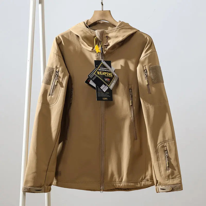Autumn and Winter Outdoor Jackets: Rock Climbing, Hiking, Camping, Fishing, Mountain Climbing, Traveling Thick-insulated Jackets