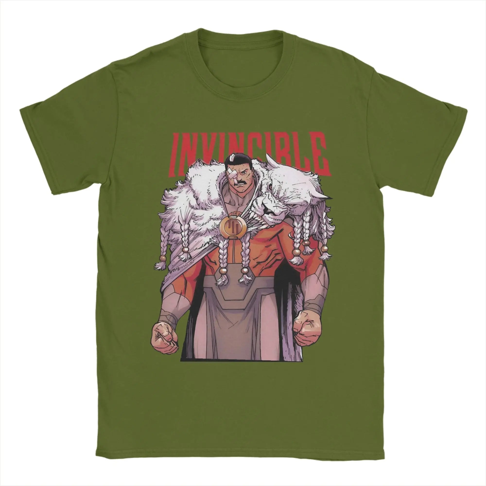 Men T-Shirts Thragg invincibles Grand Regent Funny Pure Cotton Tee Shirt Short Sleeve  T Shirt Round Collar Clothes Summer