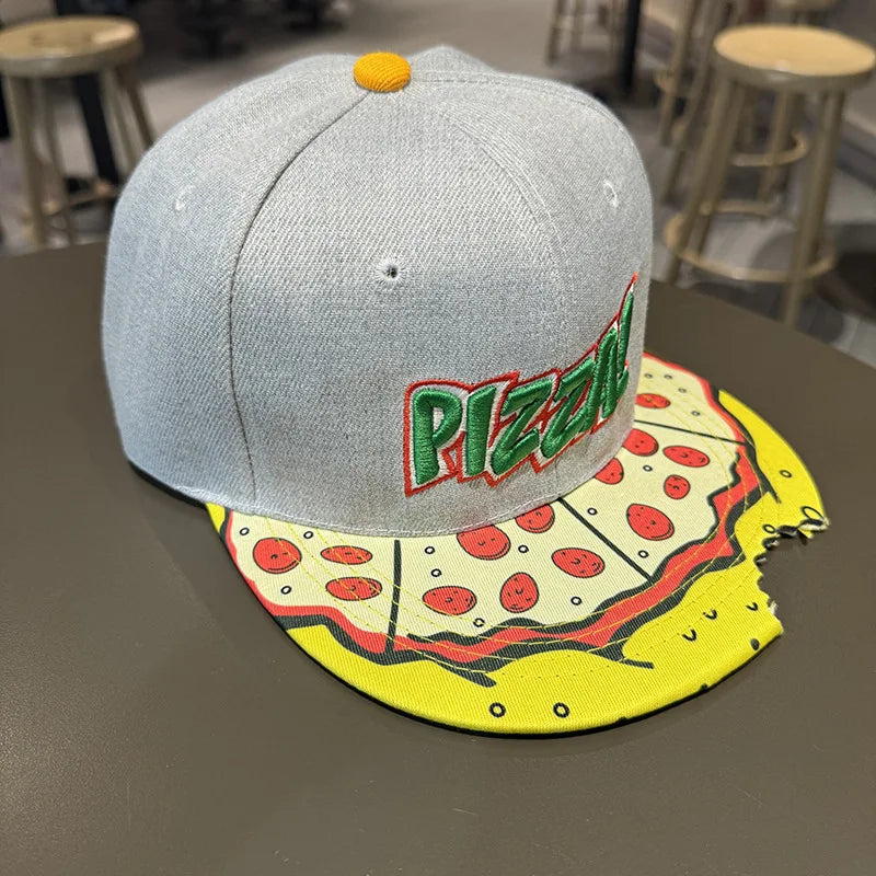 Hip-Hop Hat for Men, Spring and Autumn Big Head Flat Brim  for Women,  Celebrity Baseball Cap, Summer Street Dance Student Hat