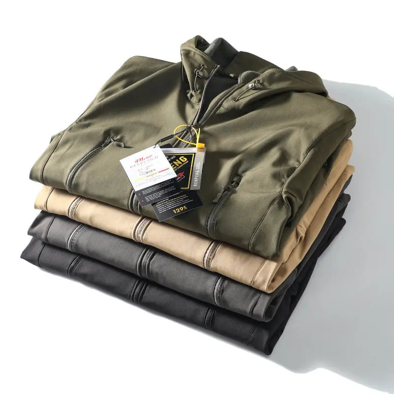 Autumn and Winter Outdoor Jackets: Rock Climbing, Hiking, Camping, Fishing, Mountain Climbing, Traveling Thick-insulated Jackets