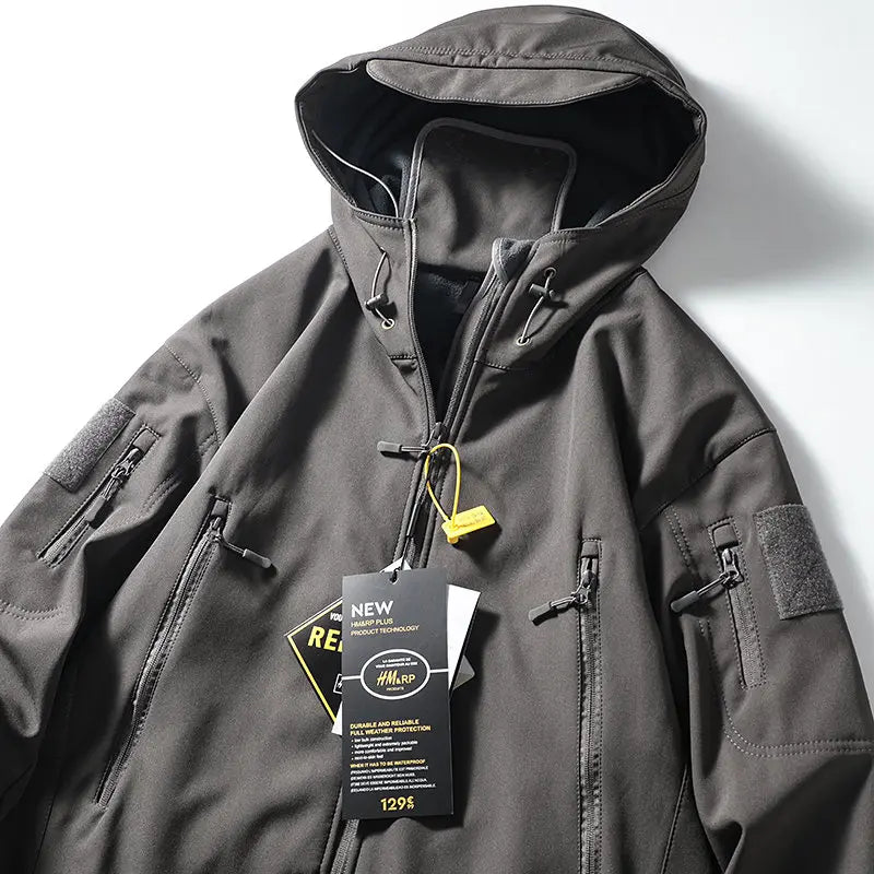Autumn and Winter Outdoor Jackets: Rock Climbing, Hiking, Camping, Fishing, Mountain Climbing, Traveling Thick-insulated Jackets