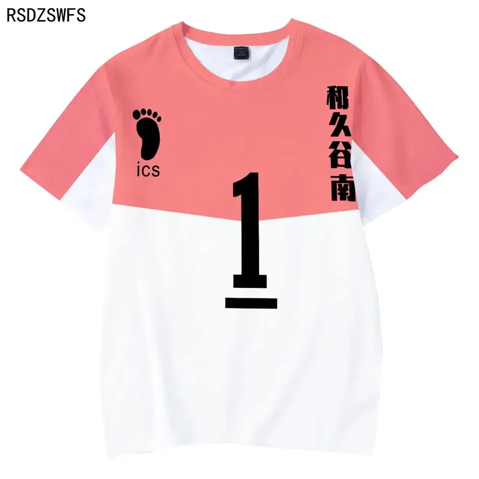 Tshirt Adult COOL Manga Streetwear New Fashion Cool Tees Short Sleeve Outwear O Neck T Shirt Women Men