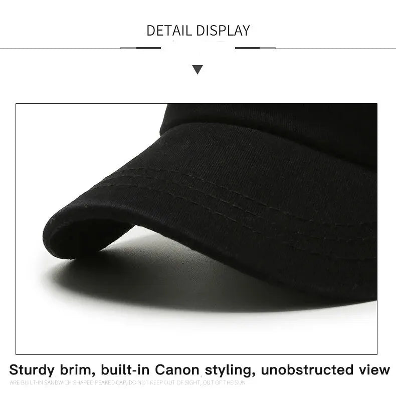 Hat Men's Flat Military Hat Is Simple And Versatile, Middle-Aged Hat Spring And Autumn Duck Tongue Casual Fashion New Style