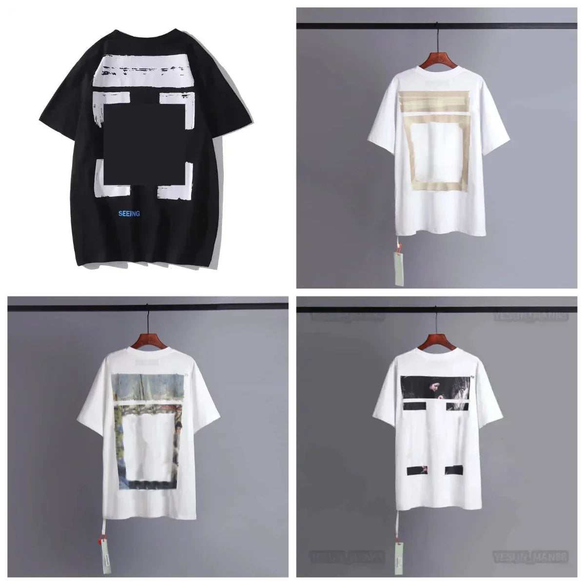 Designer Tshirt Mens Womens T Shirt High-quality Version Clothing Loose Tees Tops Man Casual Street Graffiti Shirt Short Sleeve